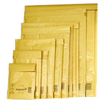 Immagine di Confezione 10pz. Busta Imbottita Sealed Air Mail Lite Gold Formato G(24X33cm) Avana [103041283]