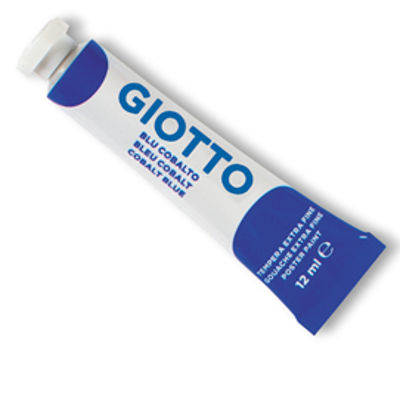 Immagine di Tubo Tempera Giotto 12ml Blu Cobalto             [352016]