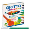 Immagine di Astuccio 12pz. Pennarelli Giotto Turbo Color Punta diametro 2.8mm Colori Assortiti [416000]