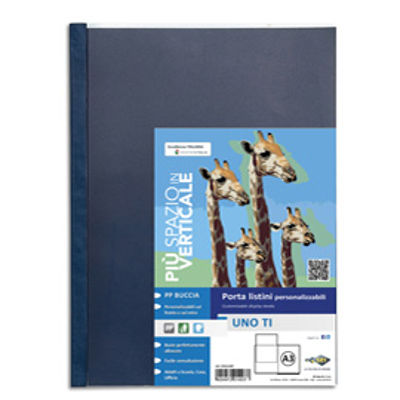 Immagine di Portalistini Personalizzabile Blu Sei Rota UnoTI 30x42cm(Libro) 36 Buste  [55313607]