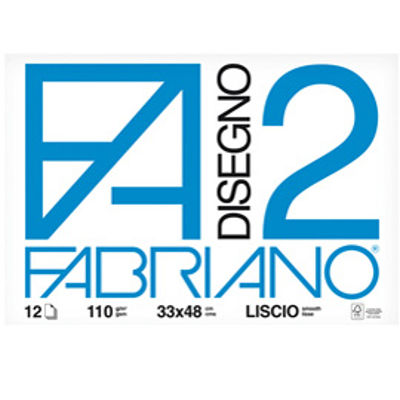 Immagine di ALBUM FABRIANO2 330X480MM 12FG 110GR LISCIO [06200534]
