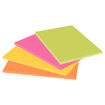 Immagine di Blocco foglietti Post It Super Sticky Meeting Notes - giallo e rosa neon - 203 x 152mm - 45 fogli - Post It [7644]