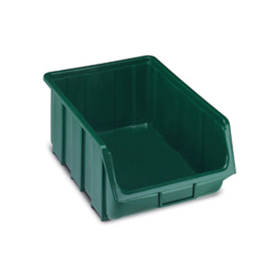 Immagine di Vaschetta EcoBox 115 - 33.3x50.5x18.7 cm - verde - Terry [1000474]