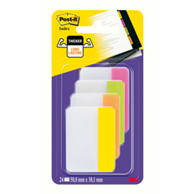 Immagine di BLISTER 24 POST-IT INDEX STRONG 686-PLOY 50,8X38MM 3M [686-PLOY]