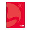 Immagine di Maxiquaderno Color 80 - A4 - quadretto 5mm - 80fg - 80gr - copertina 250gr - BM [BM0588]
