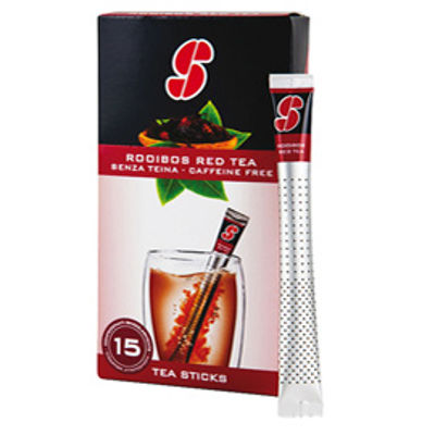 Immagine di Stick te' decaffeinato in alluminio gusto Rooibos Red EssseCaffe' [PF 0653]