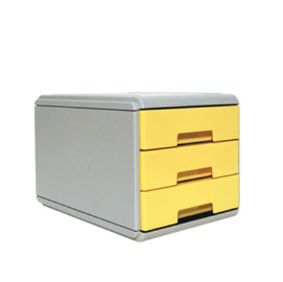 Immagine di Mini cassettiera Keep Colour Pastel - giallo - Arda [19P3PPASG]