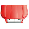 Immagine di Bidone mobile - grigio - 100Lt - coperchio rosso - Mobil Plastic [100/GRC-ROB]