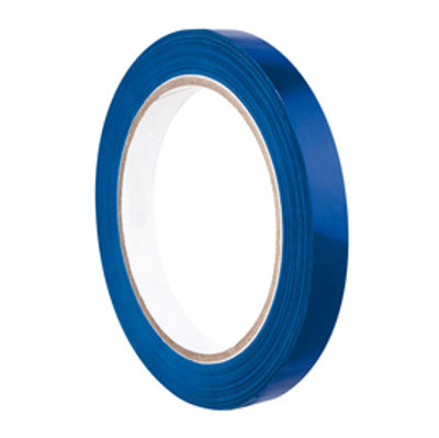 Immagine di Nastro adesivo PVC 350 - 9 mm - blu - Eurocel - rotolo da 66 m [000901063]