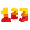 Immagine di Mattoncini e accessori Midi da costruzione - in ABS - colori assortiti - CWR - bauletto da 188 pezzi [12353/3]