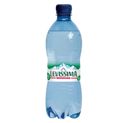 Immagine di Acqua frizzante - PET 100% riciclabile - bottiglia da 500 ml - Levissima [4904755]