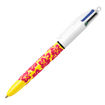 Immagine di penna sfera scatto multifunzione 4 Colours velours - punta 1,0mm -  4 colori - Bic  - conf. 12 pezzi [9672771]