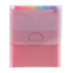 Immagine di Classificatore valigetta verticale cristallo - 25,5x30,5cm - 6 tasche - PPL - Exacompta [55798E]