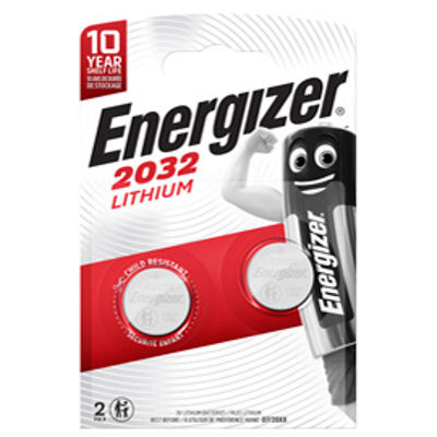 Immagine di ENERGIZER CR2032 Lithium BP2 [E301021403]