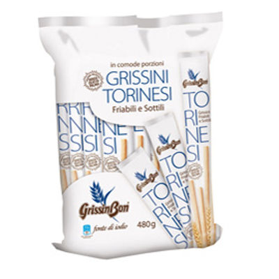Immagine di Grissini torinesi - GrissinBon - multipack 480 gr (40x12 gr) [221H]