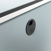 Immagine di Mobile quadro advanced con anta e due maniglie - basic azzurro - 45x45x100cm - Durable [3132-06]