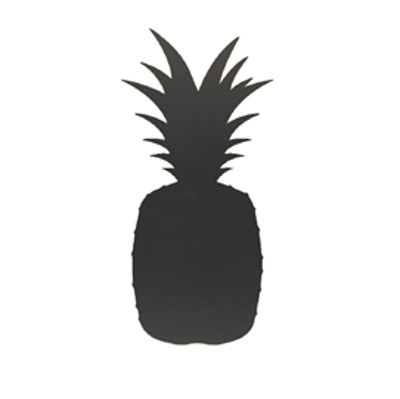 Immagine di Lavagna da parete Silhouette - 49,3x23,6 cm - forma ananas - Securit [FB-PINEAPPLE]
