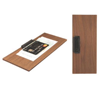 Immagine di Portaconto - con fermaglio - legno - 24x10 cm - Securit [MC-WALBP-BL]