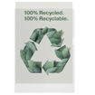 Immagine di Buste perforate De Luxe riciclate 100% - antiriflesso - f.to 22x30 cm - Esselte - conf. 100 pezzi [627499]