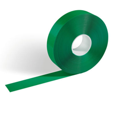 Immagine di Nastro adesivo da pavimento Duraline® Strong 50/50 - 50 mm x 30 mt - verde - Durable [1021-05]