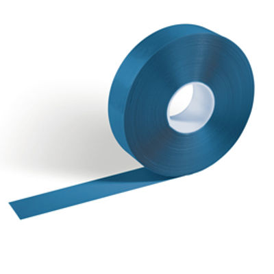 Immagine di Nastro adesivo da pavimento Duraline® Strong 50/50 - 50 mm x 30 mt - blu - Durable [1021-06]