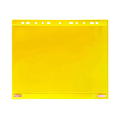Immagine di Buste forate per supporti magnetici ad anelli - A4 - giallo - Tarifold - conf. 5 pezzi [B181124]