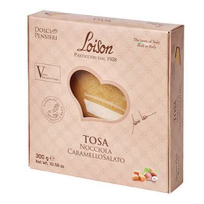 Immagine di Torta Tosa - nocciola e caramello salato - 300 gr - Loison [581]