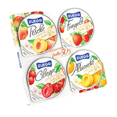 Immagine di Mini marmellata di frutta - 25 gr cad - Zueg - conf. 4 pezzi [ZUCOM]