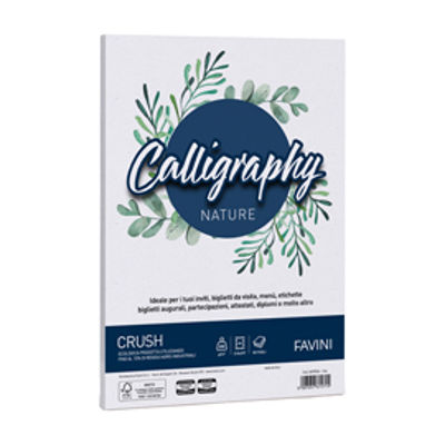 Immagine di Carta Calligraphy Nature Crush - A4 - 250 gr - uva - Favini - conf. 50 fogli [A69V564]