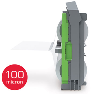 Immagine di Cartuccia ricaricabile - struttura con film incluso - 100 micron - lucido - per plastificatrice Foton 30 - GBC [4410024]