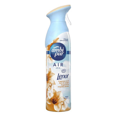 Immagine di Deodorante per ambienti Lenor - elimina ordori - 300 ml - oro e fiori di vaniglia - Ambi Pur [AH101]