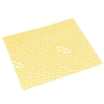 Immagine di Panno multiuso Wipro - con proprietA' antibatteriche - 36 x 42 cm - giallo - Vileda - conf. 20 pezzi [137000]