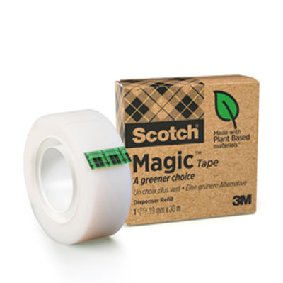 Immagine di Nastro adesivo Magic 900 - green - 19 mm x 30 mt - Scotch [7100044086]