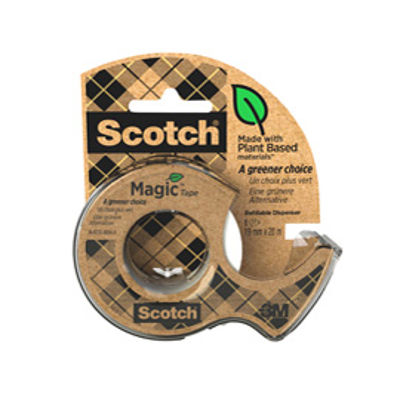 Immagine di Natro adesivo Magic 900 - green - in chiocciola - 19 mm x 20 m - Scotch [7100082821]
