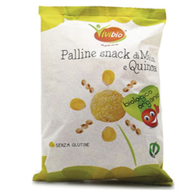 Immagine di Palline snack - di mais e quinoa - 40 gr - Vivibio [0310572]