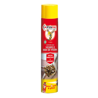 Immagine di Insetticida spray vespe e nidi di vespa - 750 ml - Protemax [PROTE250]
