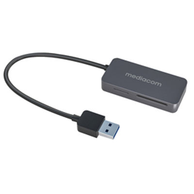 Immagine di Lettore Card USB 3.0 - Mediacom [MD-S400]