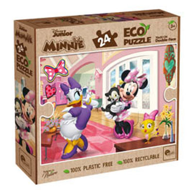 Immagine di Puzzle maxi eco ''Disney Minnie'' - 24 pezzi - Lisciani [91812]