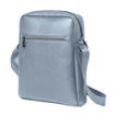 Immagine di City bag medium Gate Trended - 25 x 30 x 6 cm - ecopelle - azzurro - InTempo [9215GAT31]