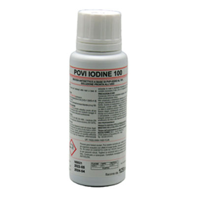 Immagine di Disinfettante - a base di povi iodine 100 - 125 ml - PVS [JOD005]
