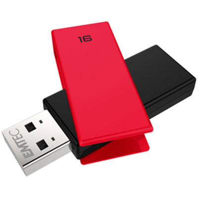 Immagine di Emtec - USB 2.0 - C350 - 16 GB - rosso [ECMMD16GC352]