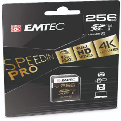 Immagine di Emtec - SD Speedin USH-1 U3 - ECMSD256GXC10SP - 256GB [ECMSD256GXC10SP]