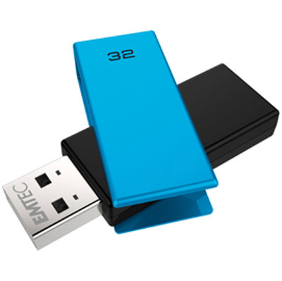 Immagine di Emtec - USB 2.0 - C350 - 32 GB - blu [ECMMD32GC352]