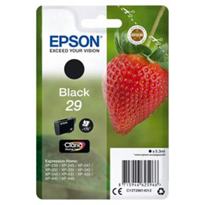 Immagine di Epson - cartuccia - C13T29814012 - inchiostro nero, serie 29, fragola [C13T29814012]