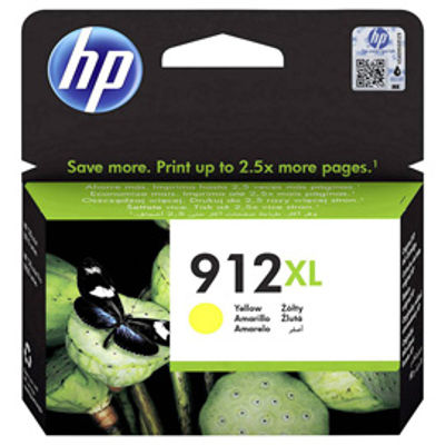 Immagine di Cartuccia inchiostro - Giallo - HP 912XL per Hp Officejet 8000 serie - 3YL83AE [3YL83AE]