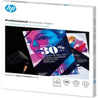 Immagine di Confezione da 50 fogli carta professionale lucida HP per getto d'inchiostro A3 [7MV84A]