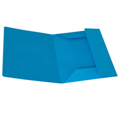 Immagine di Cartellina 3 lembi - 200 gr - cartoncino bristol - azzurro - Starline - conf. 25 pezzi [OD0112BLXXXAH06]