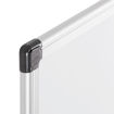 Immagine di Lavagna magnetica - 100 x 200 cm - superficie in acciao laccato - cornice in alluminio - bianco - Starline [MA22759214-SL01-STL]