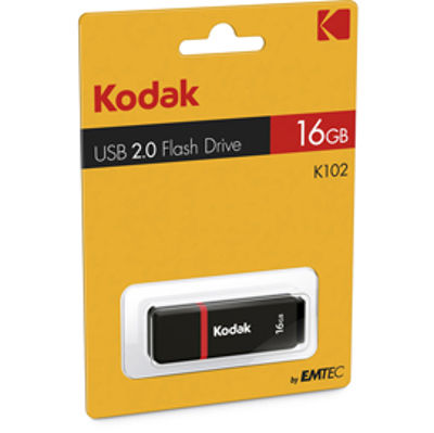 Immagine di USB FLASH DRIVE 2.0 KODAK K100 16GB [EKMMD16GK102]