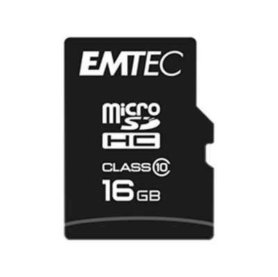 Immagine di Emtec - Micro SDHC Class 10 Classic - ECMSDM16GHC10CG - 16GB [ECMSDM16GHC10CG]